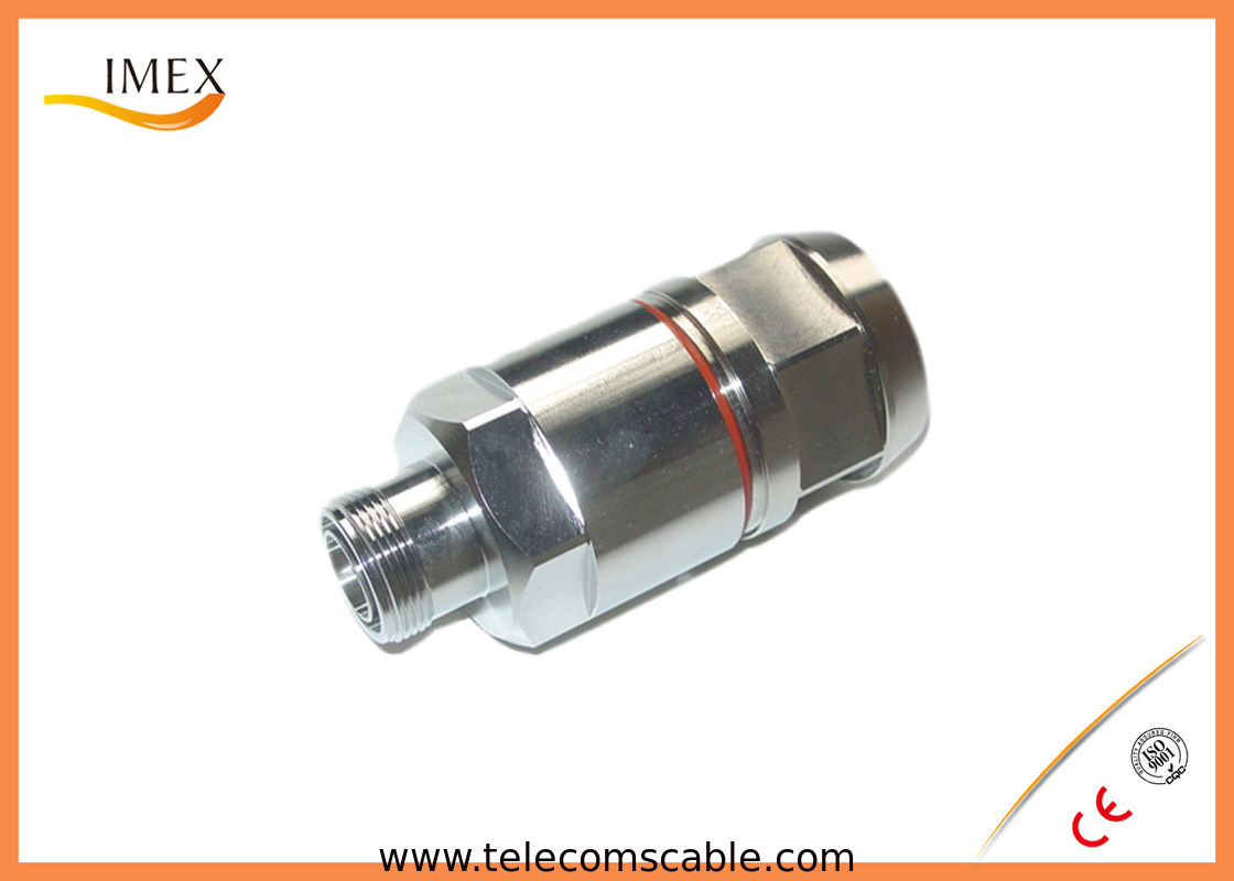 Outdoor Coaxial Cable Connectors , Din Style Antenna Cable Connectors