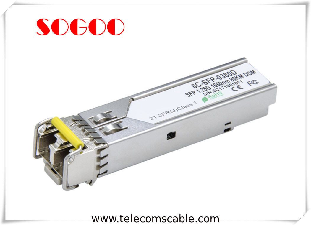 SFP 40KM Fiber Optic Transceiver Module 10G Cisco LC SM Mode