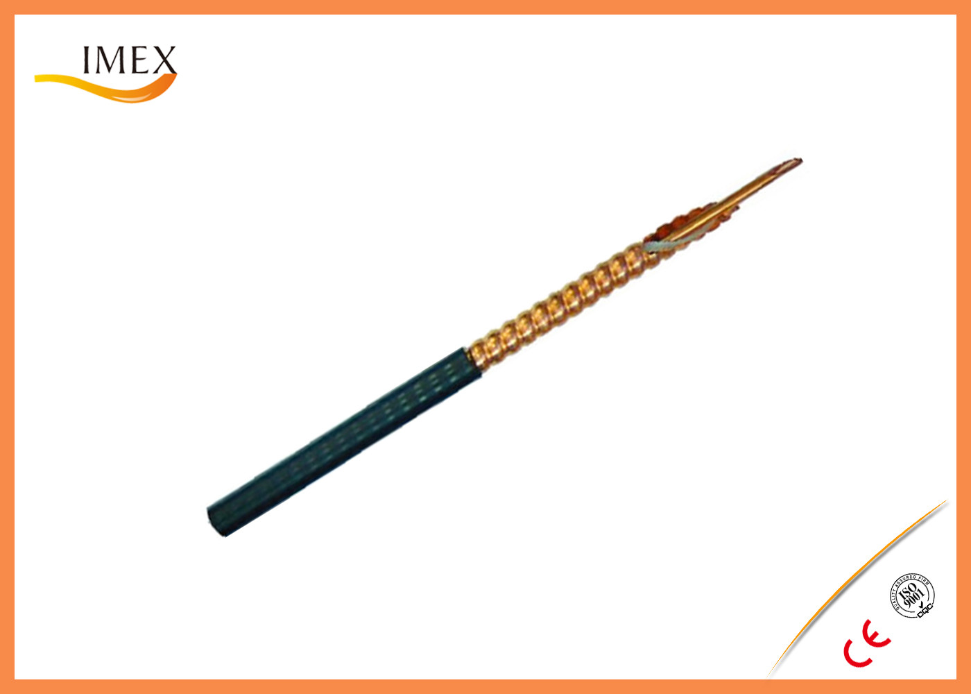 RF 50 Ohm Coax Cable , Air Dielectric Coaxial Cable 70 pF/m Capacitance