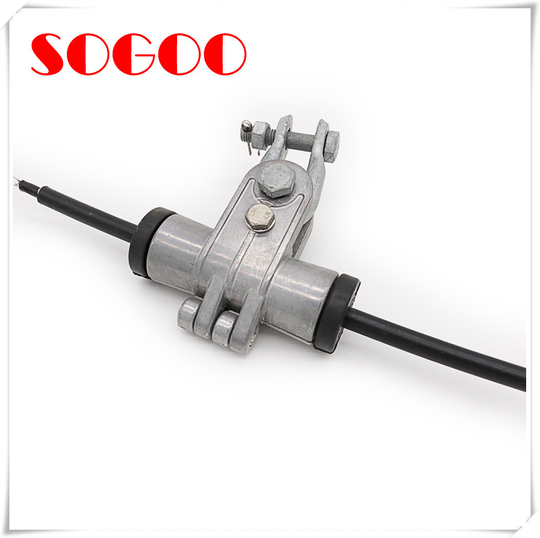 ADSS Fitting / Short Span Tangential Suspension Clamp For ADSS Cable