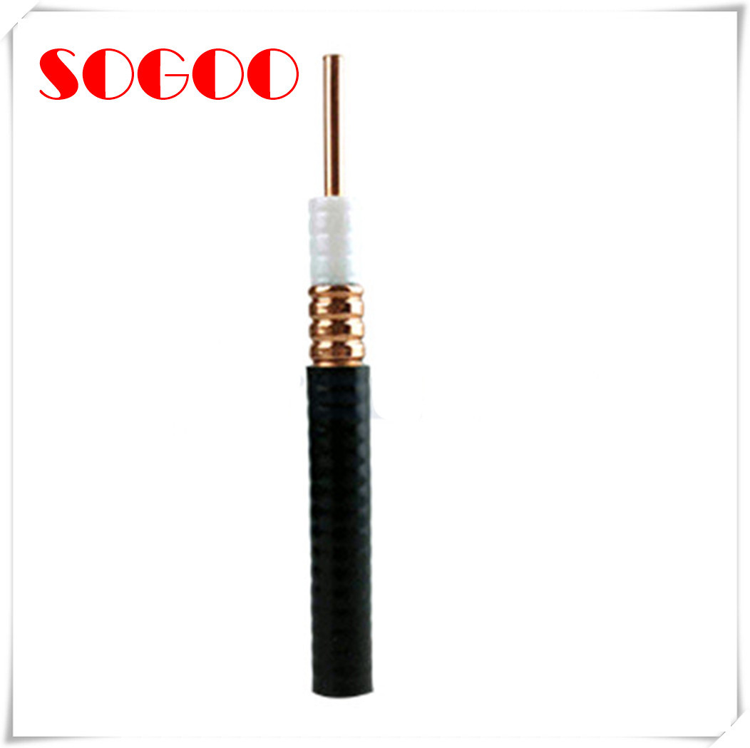 Foam PE Insulation RF Feeder Cable Flexible Coaxial Cable Flame Retardant