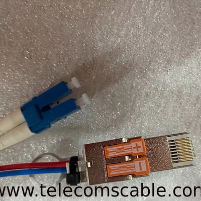 Original Huawei 99015AGJ Optical Hybrid Cable Assembly PDLC-DLC+PRJ45-0.3m-CN