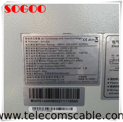 Outdoor Telecom Cabinets Electric Motor Huawei Cabinet MTS9510A-GX1401