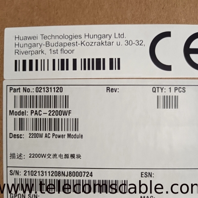 2200W HUAWEI PAC-2200WF Switching Power Supply AC Power Module