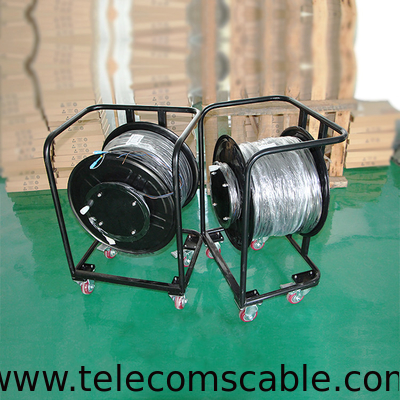 Retractable Fiber Optic Cable 500 Meter on Tactical Fiber Optic Cable Reel