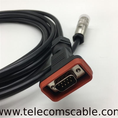 Huawei 4070193 Signal Cable,AISG Communication cable,3m,D9M+D9(PS)(W),CC4P0.5PB(S),RC8SF(S)-I ,IP65/IP67