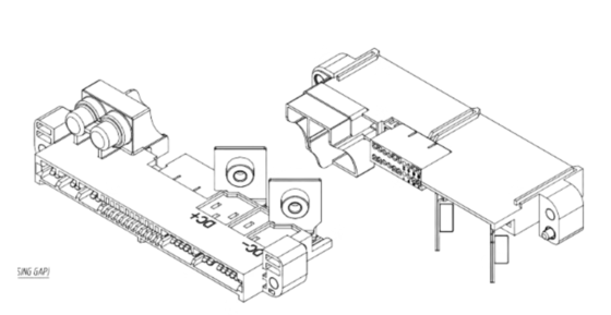 Terminal Connector For HUAWEI R4850G2  Wire Connecting Terminal Block