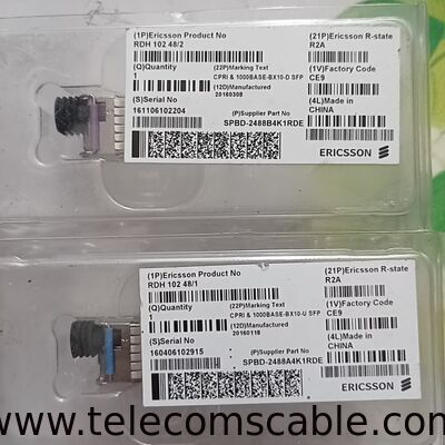 Original Ericsson RDH102 48/2 and RDH102 48/1 Optical Module / Optical Transceiver