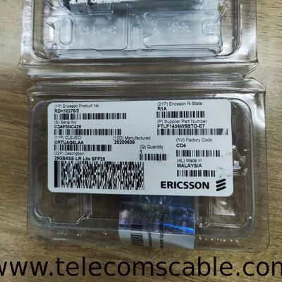 Original Ericsson RDH 102 75/2 & RDH 75/3 25 Gbps Data Transmission Optical Module 5G Module SFP28 Fiber Optical Transceiver
