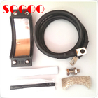 1/2 " Outdoor Framework Coax Grounding Kit For Telecom Cable