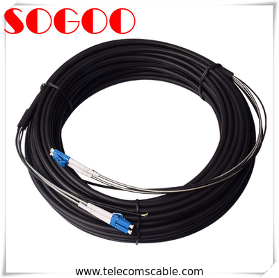 14130625 0.03m/0.34m Optical Cable Assembly DLC/PC GYFJH 2A1a (LSZH) 7.0mm 2 Cores