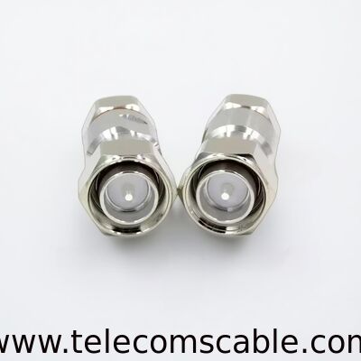 DIN 7/16 Male Straight Connector for 7/8″ Coaxial Cable | RF Feeder Connector