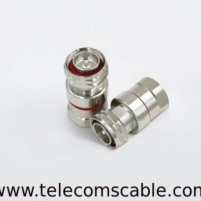 DIN 7/16 Male Straight Connector for 7/8″ Coaxial Cable | RF Feeder Connector