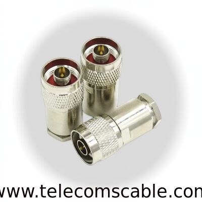 N Male Connector for RG8U/LMR400 | 50 Ohm RF Coaxial Connector