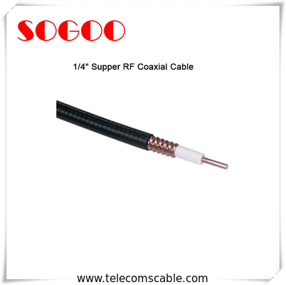 CE Standard RF Feeder Cable Super Flexible For Broadcasting Systems