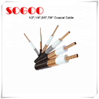 Coaxial Cable 1/2 7/8 RF Feeder Cable For Telecom RoHS Approval