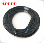 Armored Outdoor Duplex Patch Cord OM3 OM4 LC / UPC Outdoor Fiber Patch Cord