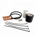 Standard Coaxial Cable Grounding Kit For 1/4 3/8 Inch Corrugated Braided Coaxial Cable