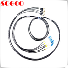 G657A1 Multimode Armored Outdoor Fiber Patch Cable 4 6 8 12 Core High Tensile