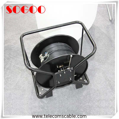 Retractable Fiber Optic Cable 500 Meter on Tactical Fiber Optic Cable Reel