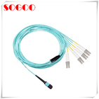 MPO - LC Om3 8 Core 40G Fiber Breakout Cable