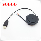 Automotive ODM Micro USB TPE Retractable Cable Charger