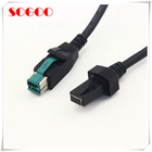12V Powered USB male to female extension cable for pos and printer