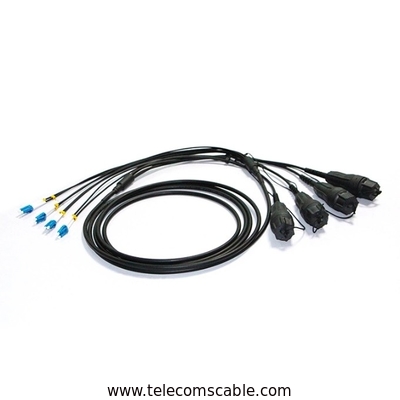 2 Core Fullaxs LC IP68 CPRI Optical Cable Assembly