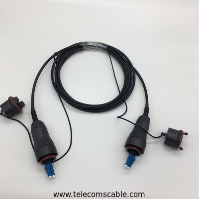 IP67 Defense Waterproof Fiber Optical Cable with Fullaxs LC for Ericsson