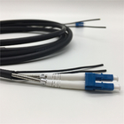 Black CPRI Fiber Cabled LC To LC Fiber Cable 75m 60m 45m 40m 10m
