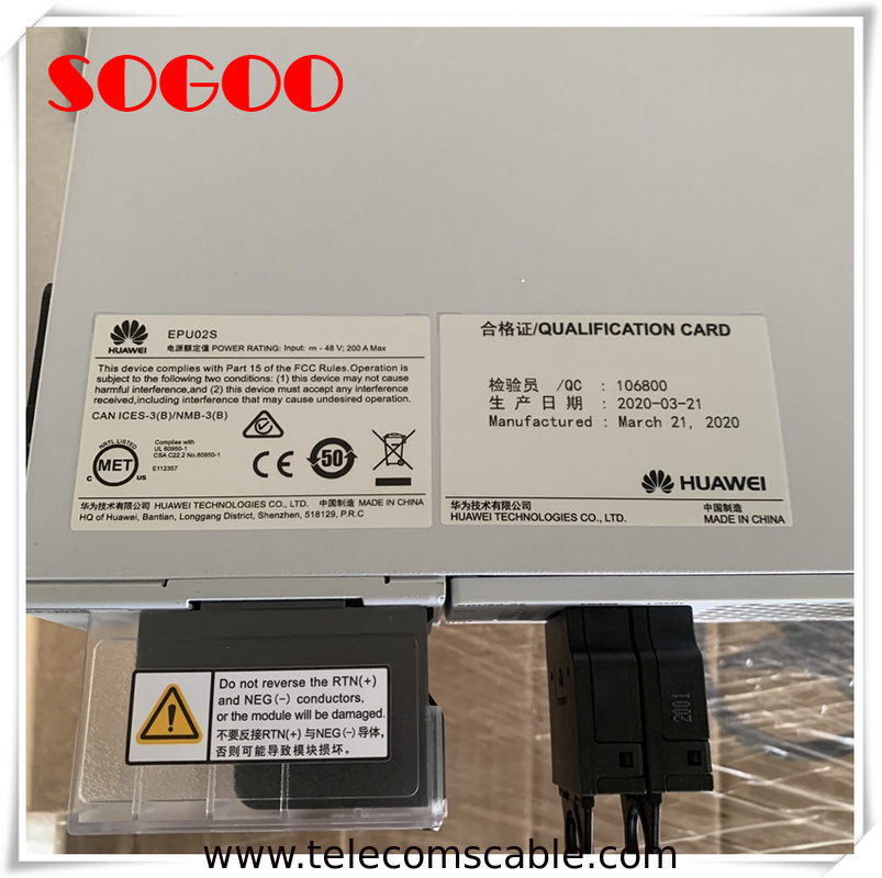 HUAWEI EPU02S DC Distribution Unit 02312HGL WD2MEPU02S00