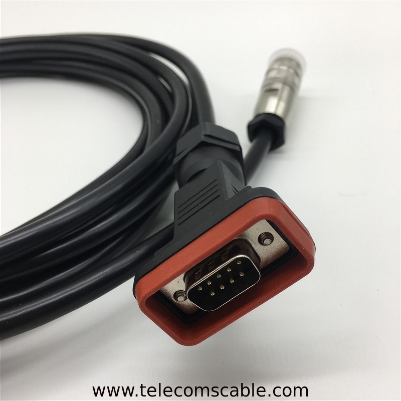 Huawei 4070193 Signal Cable,AISG Communication cable,3m,D9M+D9(PS)(W),CC4P0.5PB(S),RC8SF(S)-I ,IP65/IP67