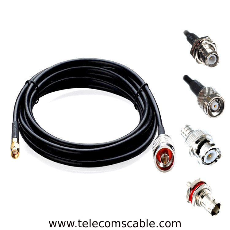 Micro RF Jumper Cable Coaxial Car Radio Antenna For Receiving Signal