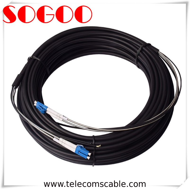 14130625 0.03m/0.34m Optical Cable Assembly DLC/PC GYFJH 2A1a (LSZH) 7.0mm 2 Cores