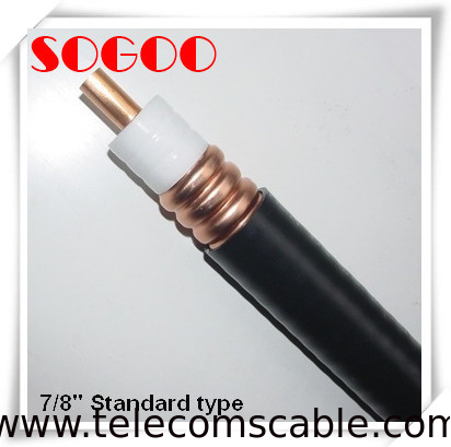 Rosenberger Compatible 1/2 Rf Feeder Telecommunication Cable With Insulating Layer
