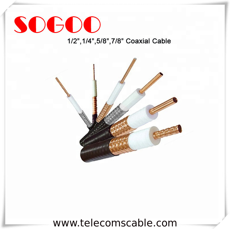 Coaxial Cable 1 2 3 4 7 8 Rf Feeder Cable For Telecom Rohs