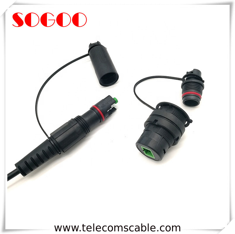 LC Connector FTTA Cable Patch Cord For Outdoor FTTP / FTTA Telcoms Installation