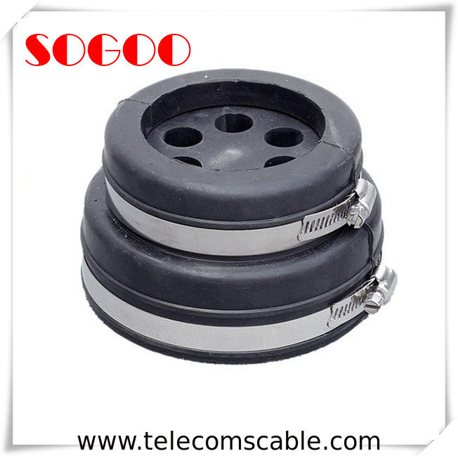 EPDM Rubber 4" Cable Entry Boots IP65 Stainless Steel Seal One Piece Design