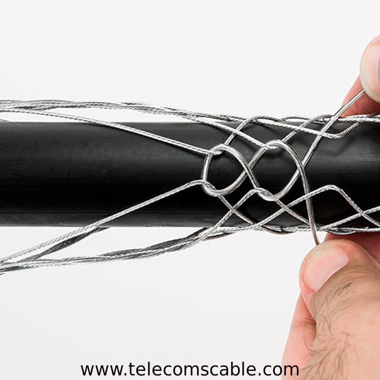 Single Eye Closing Support Cable Pulling Grips，Stainless steel Hoisting