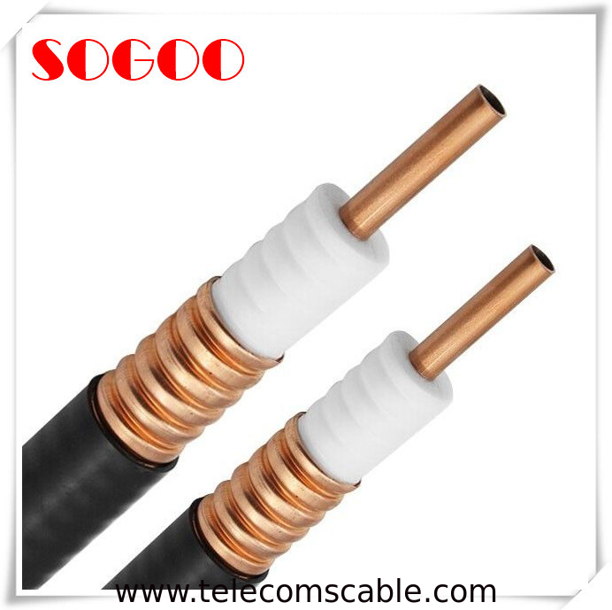 Indoor / Outdoor 50 Ohms RF Feeder Cable 7/8 For Mobile High Shielding Damp Proof