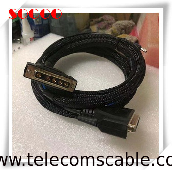 BBU Braided Copper AWG Five Hole OLT 48V Power Cable