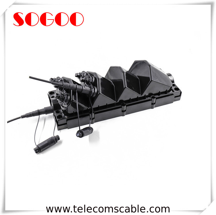 Outdoor FTTX Field Waterproof Fiber Cable Enclosure IP67 Used For FTTA Or Splitter Inside