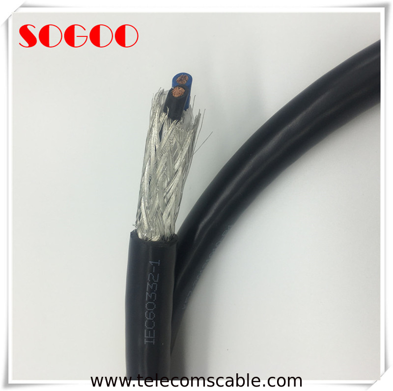 Halogen Free 2x4mm² RRU Power Cable For ZTE Tower Installation UV Resistant