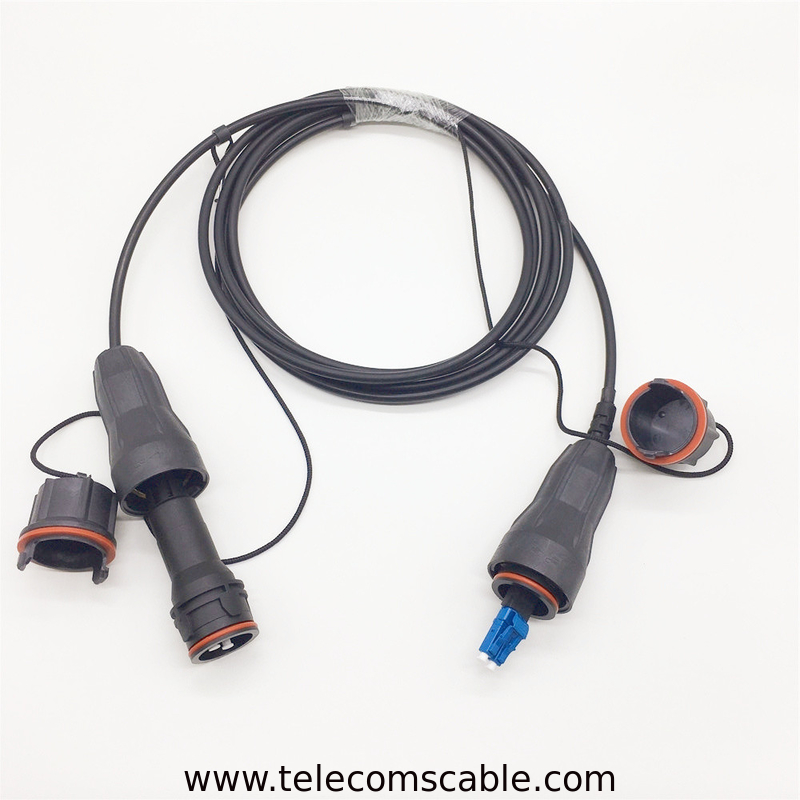 2 Core Fullaxs LC IP68 CPRI Optical Cable Assembly