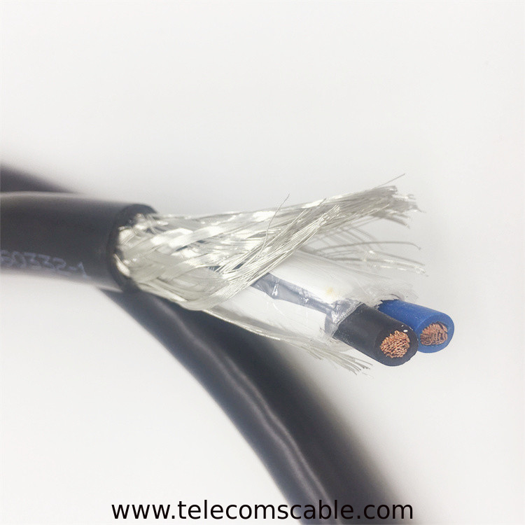 300V 2*6mm² Base Station Cable RRU Power Cable For Telecommunications Tower