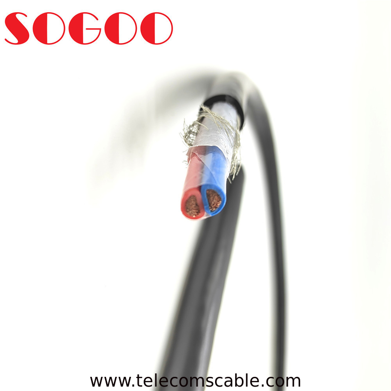 Panyu 2 X 6mm2 Base Station Cable Shield Cable Za-Rvvp 300v / 600v IEC 60332-1