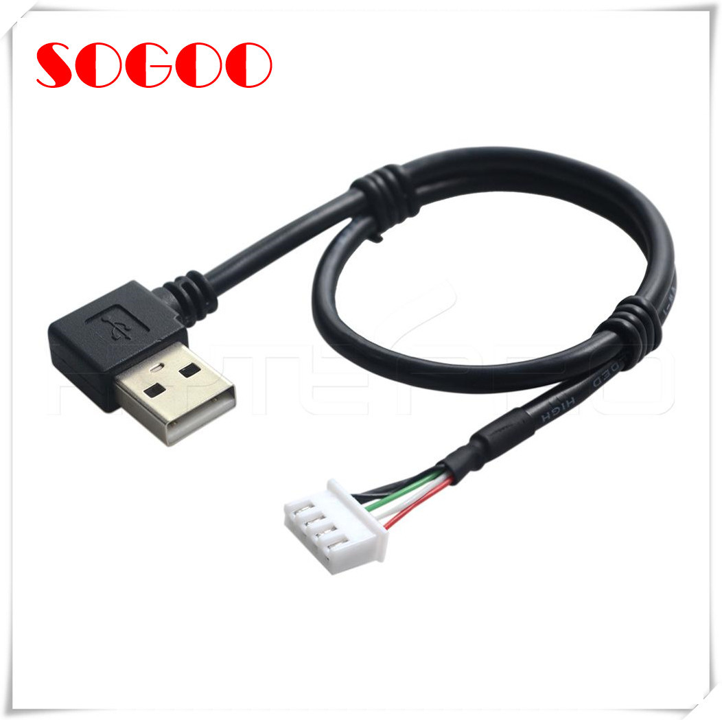 USB 2.0 Wiring Harness Pvc Cable Assemblies / 4 Pin Connector Custom Length