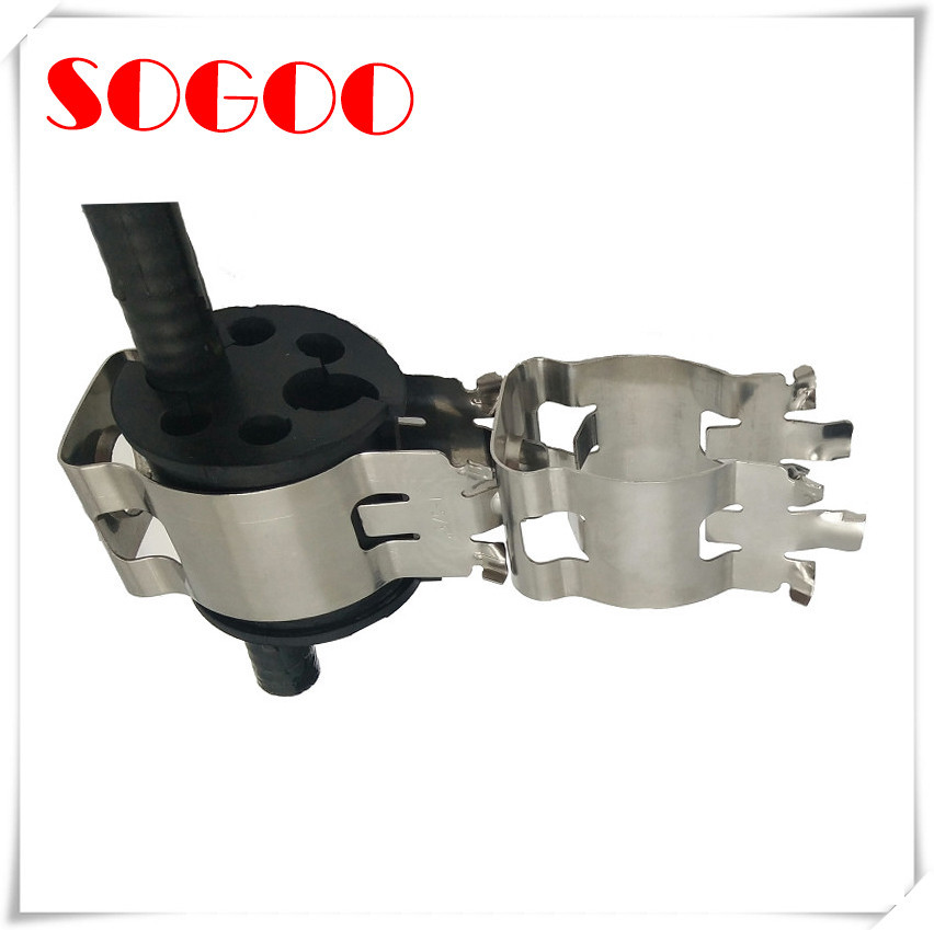 Universal Tower Standoff Adapter Coax Cable Mounting With 3" 5" Round Mermer Adapter