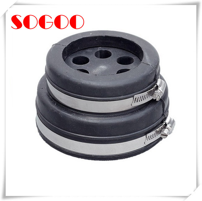 EPDM Rubber 4" Cable Entry Boots IP65 Stainless Steel Seal One Piece Design