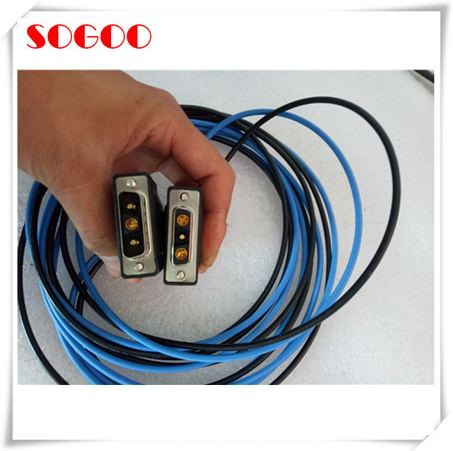 Generic 3 Meter Blue Black DC Power Cable use for C600 OLT Equipment etc 